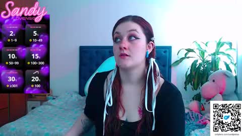 Snapshot of sandprinss chatting on October 1, 1:21 pm Sandy Prinss online show from October 1, 1:21 pm
