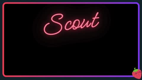 Scout has fun online show from January 14, 1:58 am