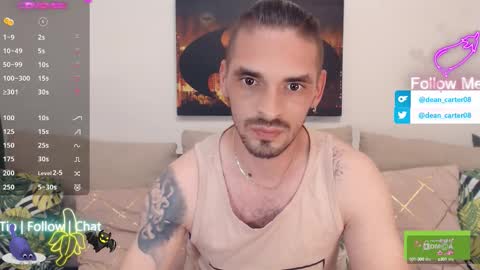 Dean Carter online show from September 16, 11:30 pm