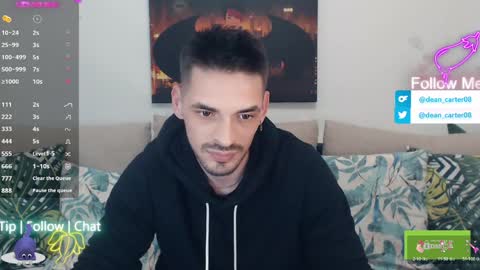 Dean Carter online show from April 12, 11:42 pm