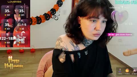 Snapshot of senorita_dakota chatting on October 18, 12:59 am senorita_dakota online show from October 18, 12:59 am