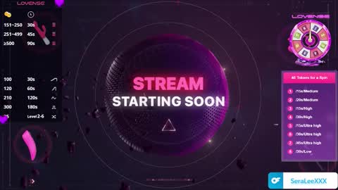 SeraLeeXXX online show from December 21, 7:09 pm