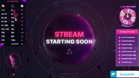 SeraLeeXXX online show from March 7, 9:48 pm