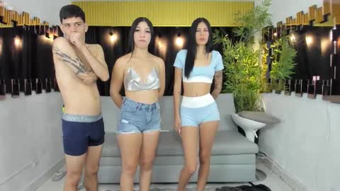 the beautiful Eva - Elias - Roger online show from October 5, 1:14 am