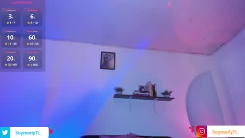 Snapshot of soymerly11_ chatting on February 7, 4:48 am Independent Model Merly online show from February 7, 4:48 am