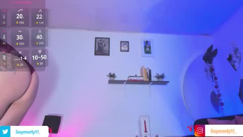 Snapshot of soymerly11_ chatting on October 20, 8:47 pm Independent Model Merly online show from October 20, 8:47 pm