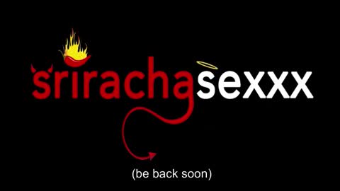 Snapshot of srirachasexxx chatting on October 14, 7:22 am Mr.  Mrs. Sriracha online show from October 14, 7:22 am