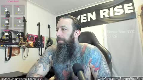 StevenRiseNYC online show from March 7, 2:06 pm