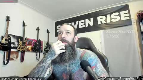 StevenRiseNYC online show from February 15, 11:42 am