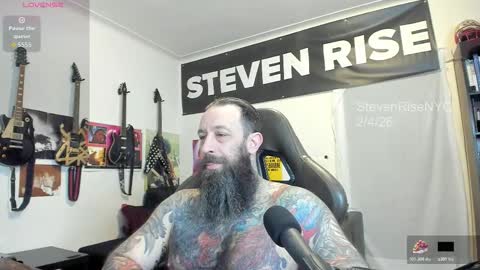 StevenRiseNYC online show from February 4, 1:15 pm