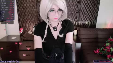 Snapshot of sylvie_fey chatting on February 22, 10:20 pm Sylvie online show from February 22, 10:20 pm