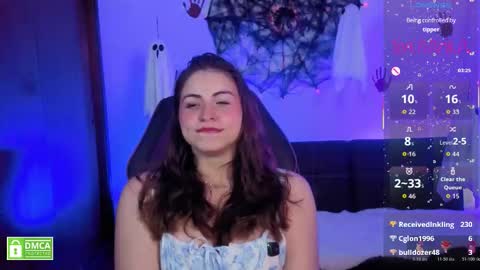 Snapshot of taiga_cute chatting on October 19, 8:30 am Camille Gonzalez online show from October 19, 8:30 am