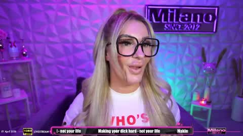 TamaraMilano online show from April 1, 8:37 am