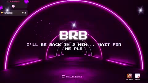 Maddie online show from February 7, 2:25 am