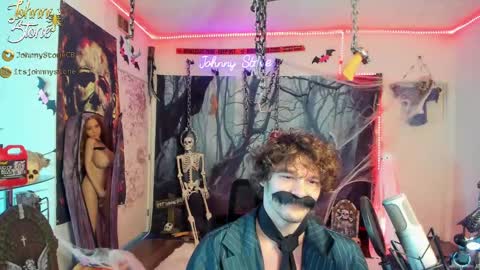 Snapshot of thejohnnystone chatting on October 9, 12:05 am Johnny Stone online show from October 9, 12:05 am