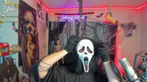 Snapshot of thejohnnystone chatting on October 13, 12:45 am Johnny Stone online show from October 13, 12:45 am
