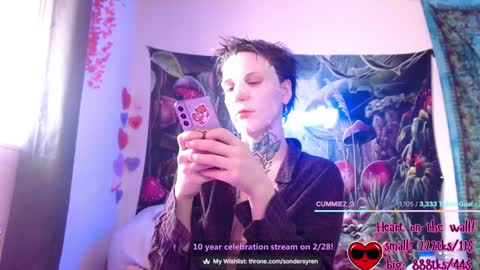 Cassie online show from February 23, 6:10 pm