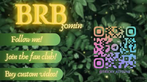 trickykitsune online show from March 15, 6:22 pm