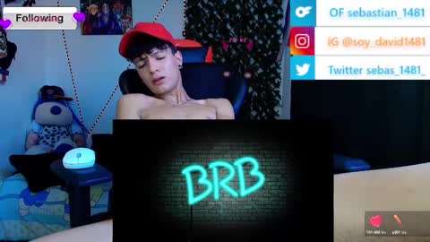 Snapshot of twink_sebas_ chatting on February 25, 7:16 pm Bad boy sebastian online show from February 25, 7:16 pm