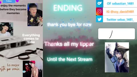 Snapshot of twink_sebas_ chatting on February 15, 10:00 am Bad boy sebastian online show from February 15, 10:00 am