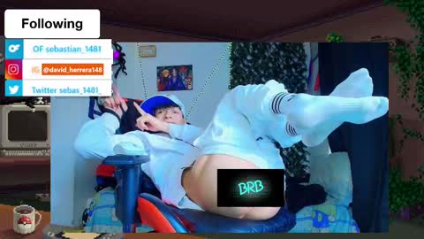 Snapshot of twink_sebas_ chatting on March 3, 5:52 pm Bad boy sebastian online show from March 3, 5:52 pm