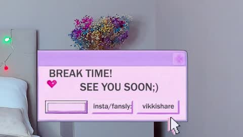 Snapshot of vikkilustfull chatting on February 26, 6:37 pm VIKKI online show from February 26, 6:37 pm