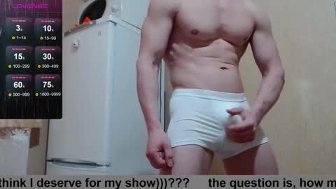 SexyMan online show from September 30, 2:16 pm
