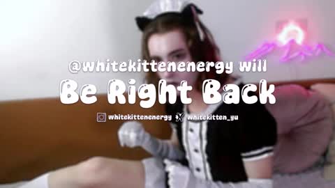 Snapshot of whitekittenenergy chatting on September 25, 6:15 pm Yuuta online show from September 25, 6:15 pm