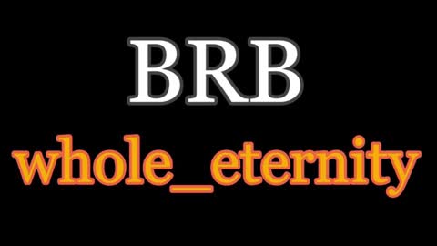 Snapshot of whole_eternity chatting on February 14, 6:34 am Abby online show from February 14, 6:34 am