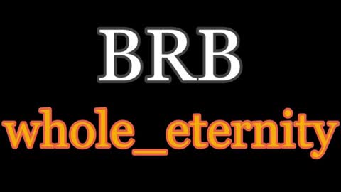 Snapshot of whole_eternity chatting on January 23, 1:02 pm Abby online show from January 23, 1:02 pm