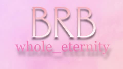 Snapshot of whole_eternity chatting on September 9, 1:55 pm Abby online show from September 9, 1:55 pm
