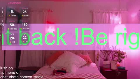 Xo Sadie online show from February 2, 7:52 am