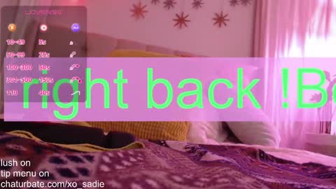 Xo Sadie online show from April 20, 6:27 am