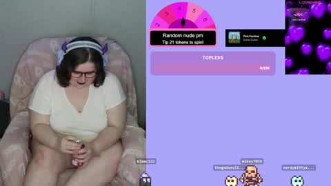 Nerdykitty online show from January 30, 4:48 am